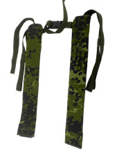 EXDK Dänisches Tragesystem Schultergurte M/96 Webbing Flecktarn Militär Gurt BW