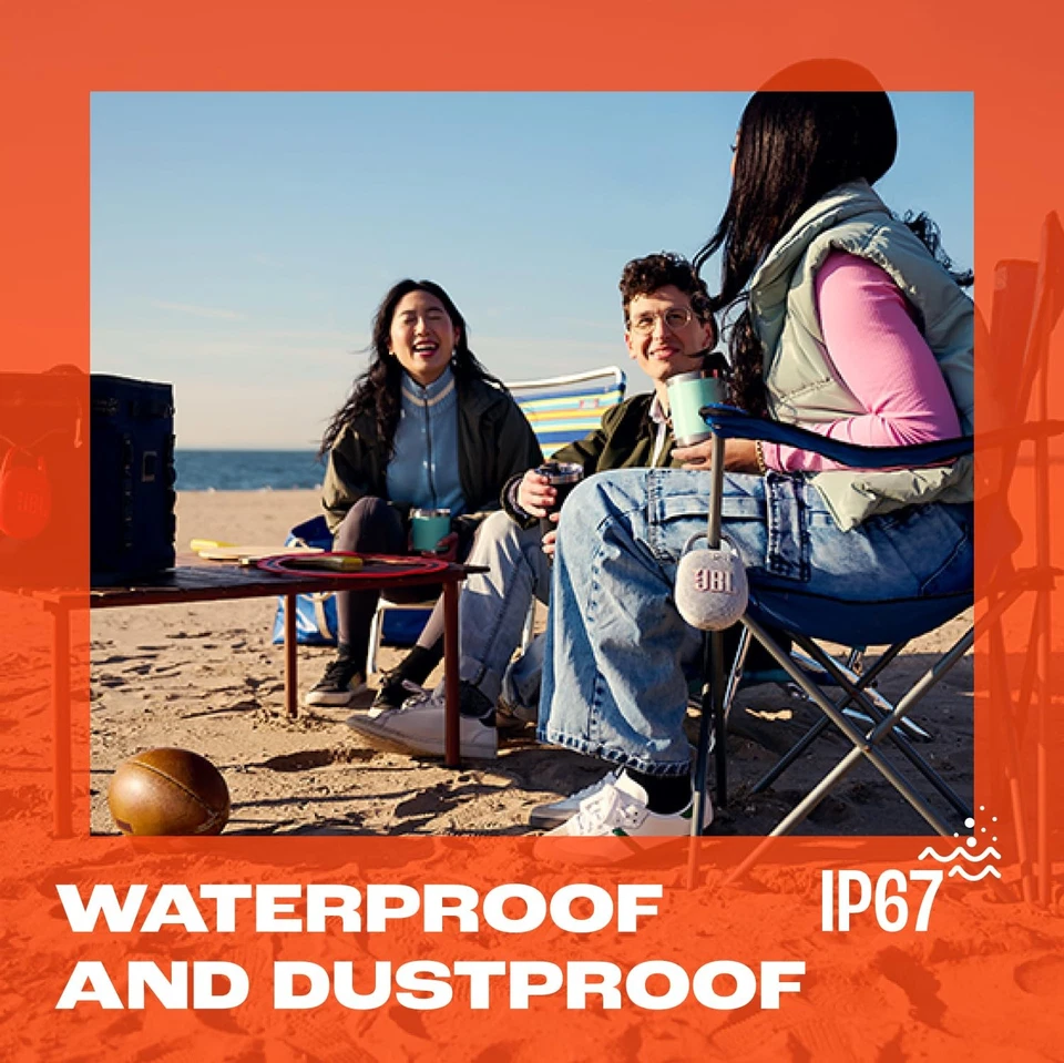 Clip 5 - Ultra-Portable, Waterproof & Dustproof Bluetooth Speaker, Big Pro So... - Image 2 of 4