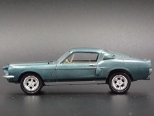 Ford Mustang Shelby GT500 1968 68 Fastback raro modelo de coche fundido a presión escala 1:64
