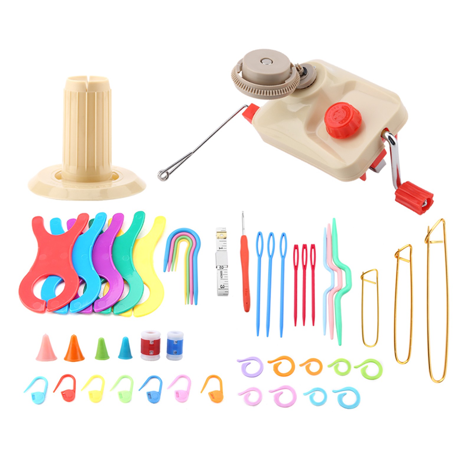 Swift Yarn Fiber String Ball Wool Winder Holder Hand Operated Winding Machine
