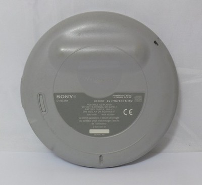 Sony MP3/ATRAC Walkman - Portable CD Player - Silver (D-NE319/S