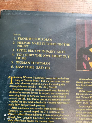 Tammy Wynette Queen of Country Music Vinyl LP - Picture 3 of 7