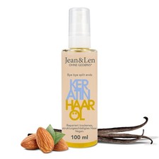 Jean & Len Haaröl Keratin, vegan, 100 ml 100 (1er Pack), Durchsichtig