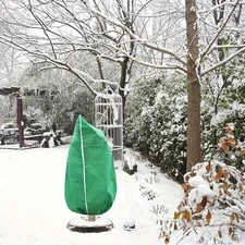 Outdoor Shrub Frost Protection Bag with Zipper - Thickened Frost-Resistant Cloth