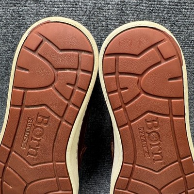Born Shoes Mens 12 Brown Leather Axel Slip On Loafer Slip  display picture 2