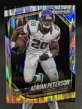 ADRIAN PETERSON 2025 PANINI PRIZM BLACK FOOTBALL SKEWED PRIZM VIKINGS /249