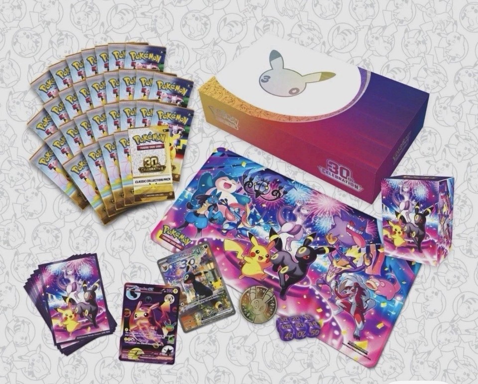 Pokemon 30th Anniversary Celebration Night UPC PREORDER Ships 11/27/26