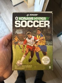 Konami Hyper Soccer Nintendo Entertainment System NES OVP Anleitung