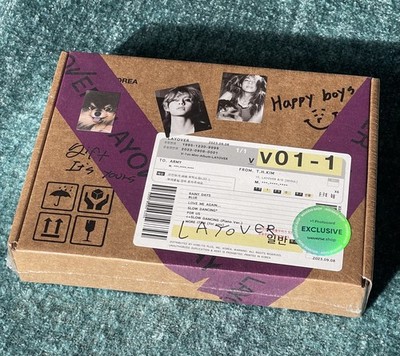 BTS Taehyung 'V' Layover Solo Album Ver. 3 Purple Edition