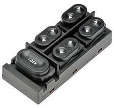 901-304 Front Driver Side Power Window Switch 5 Button Compatible with Select