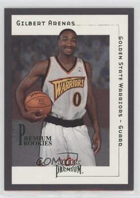 2001-02 Fleer Premium Rookies 1144/1500 Gilbert Arenas #154 Rookie RC a8r