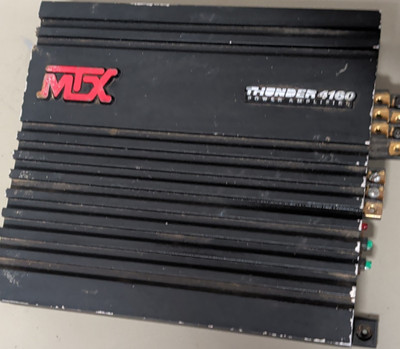 MTX Thunder 4160 4-Channel Car Audio Amplifier 40W RMS/CH x 4