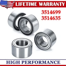 NEW All 4 Front and Rear Wheel Bearings Kit For Polaris RZR S 800, 2010-2014