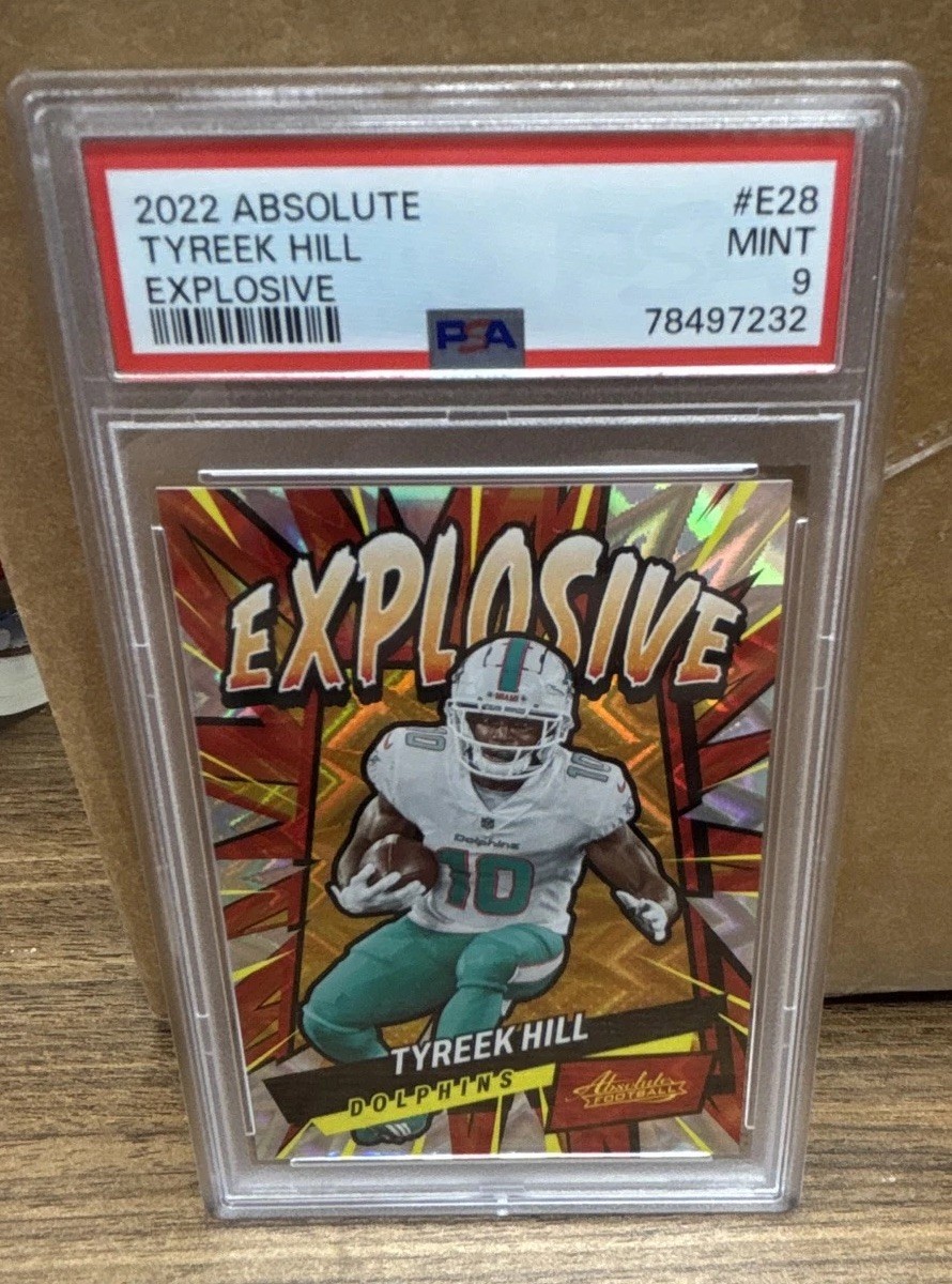 2022 Panini Absolute - Explosive Tyreek Hill #E28