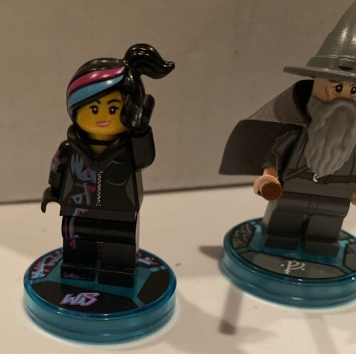 LEGO Dimensions #71170 Starter Pack (2015) Minifiguras Solo-Gandalf+Batman+WyldStyle - Imagen 2 de 6