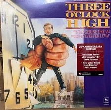 Three O'Clock High by Tangerine Dream (Record, 2023) SEALED Shelfwear*