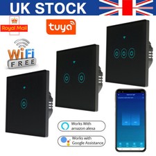 No Neutral Wire Required Smart Life WiFi Touch Wall Switch Google Home Alexa *UK