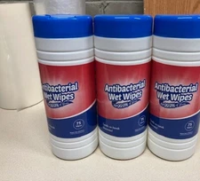 Lot Antibacterial Wipes, Hand Wipes, Fresh Scent Wipes | Antibacterial Wipes X 3