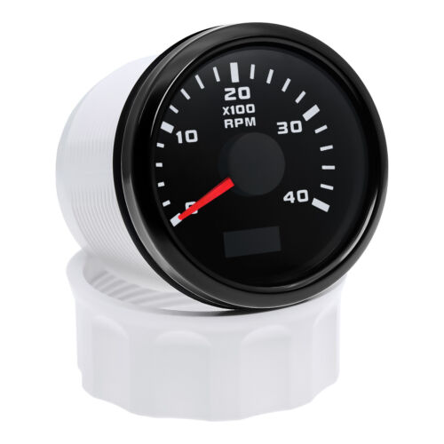 2" 52mm Waterproof Rev Counter Tachometer 0-4000RPM Gauge for Boat Car Truck ATV - Picture 15 of 17