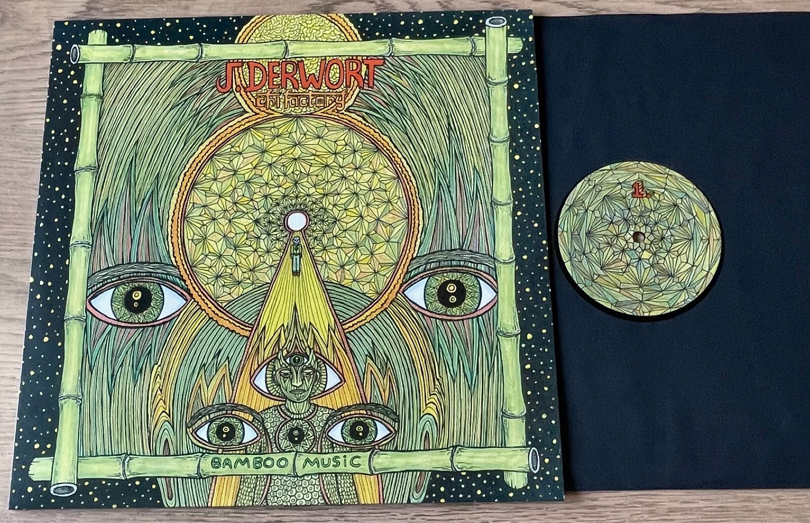 J. DERWORT BAMBOO MUSIC LP ASTRAL INDUSTRIES (2019) NEAR MINT MINUS ELECTRONIC