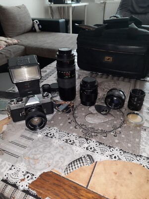 Fujica ST-705 Body Gehäuse Komplett Mit Alle LINSEN!