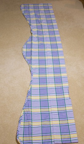 Waverly Valance Home Valley Plaid Lake Buckingham Blue Yellow Scalloped 79x18 - Picture 8 of 12