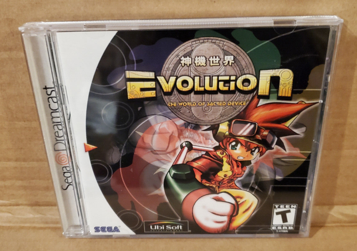 Jeu Evolution: The World Of Sacred Device, RPG Pour Sega Dreamcast, Manuel Inclus, 1999