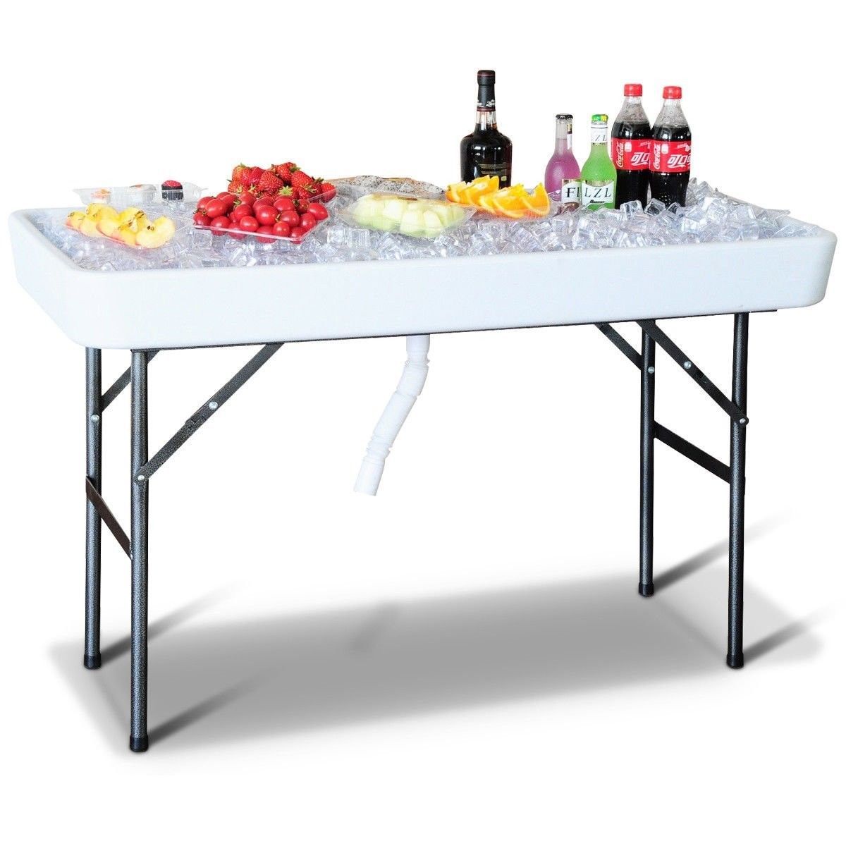 party cooler with stand