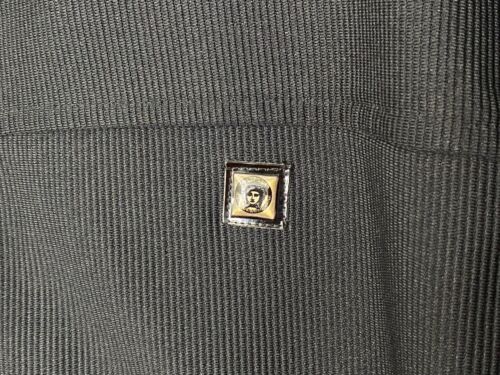 VINTAGE VERSACE JEANS COUTURE MENS BLACK ZIP JACKET SIZE XL - Picture 4 of 8