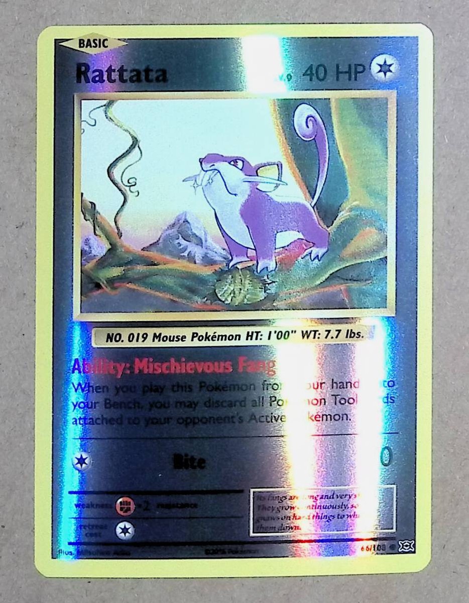 2016 Pokemon XY: Evolutions #66/108 Rattata Reverse Holo R3726 | eBay