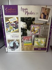 Crafters Companion Subscription Box 6 Aqua marker stamp kit spectrum noir aqua