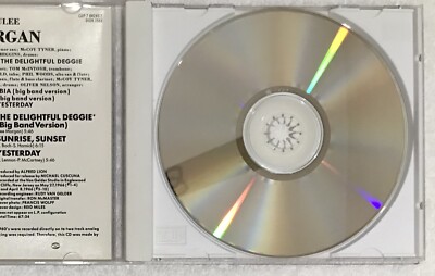 Delightfulee by Lee Morgan (CD) Reissue, Blue Note CDP 7 84243 2