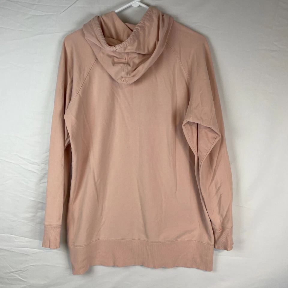 Life Is Good Hoodie Women's Size Large Pink Full Zip Modal Stretch Soft Comfort Foto 3 de 4