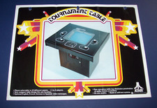 Tournament Table Arcade Flyer 1978 Vintage Retro Original Video Game Artwork image