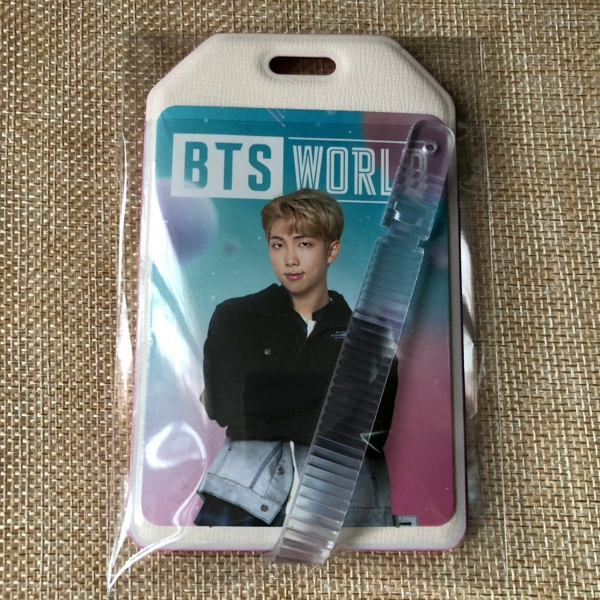 BTS WORLD OST ラゲッジタグ　ジミン BTS RM [ World OST ] Official Luggage Name Limited Tag / New
