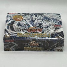 Yugioh Hidden Arsenal 4 Trishulas Triumph Versiegelt 1. Ausgabe Booster Box Eng