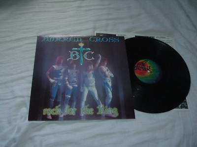Barren Cross Rock For The King LP Original US Press Selten Christian Power Mint