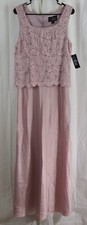 Alex Evenings Women's Mother of The Bride Dress ONLY Blush Size 14