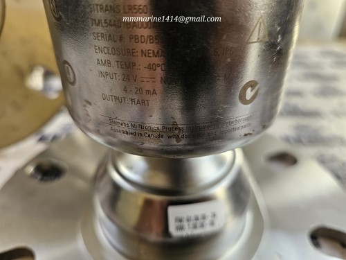 SIEMENS SITRANS LR560 7ML5440 RADAR LEVEL TRANSMITTER 4-20mA HART - Picture 4 of 24