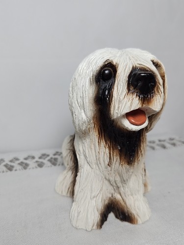 STONE ARTS CORP Old English Sheepdog Figurine Statue 5" EUC - Picture 4 of 11