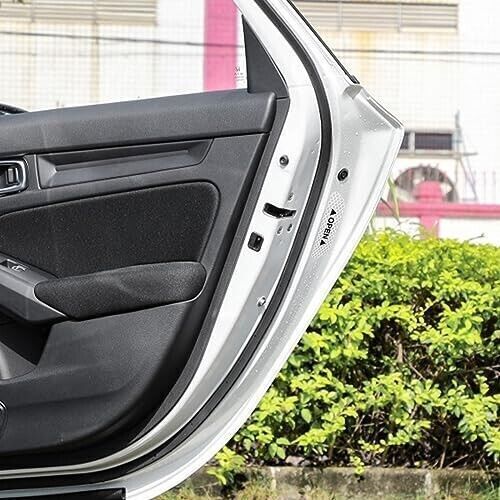 4PCS White Car Door Open Warning Reflective Stickers Night Safety Luminous Decal - Picture 9 of 10