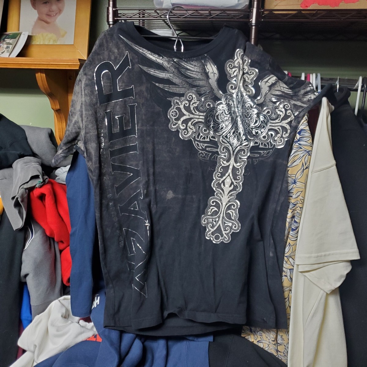 トップス Ameri FLARE SHIRT WITH VEST Harley-Davidson® Men's Copperblock B&S Sleeveless Blowout