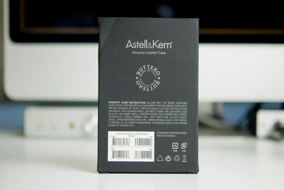 Estojo de couro verde BUTTERO para Astell & Kern AK100ii em excelente estado - Imagem 2 de 4