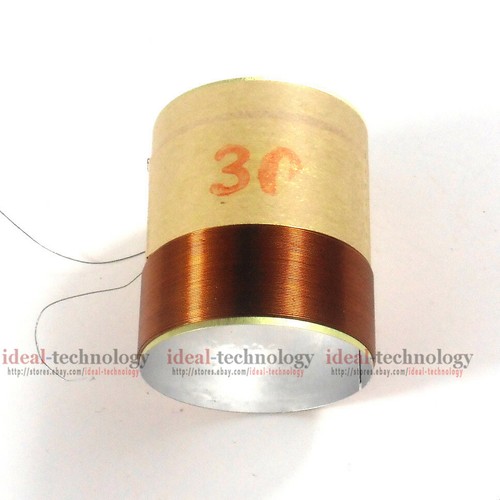 2pcs 30.5mm Voice coil Copper wire 8 Ohm For Loudspeaker Repair - Picture 4 of 5