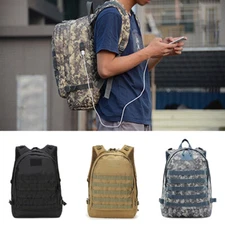 31L Tactical Outdoor Daypack Backpack Rucksack Molle Military Laptop Travel Bag