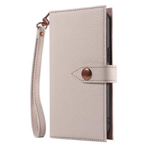 Genuine Cowhide Leather Flip Wallet Case Cover Stand f iPhone 13 14 15 16 ProMax - Picture 2 of 28