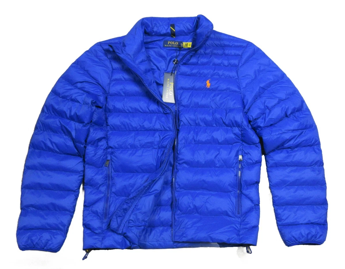 Polo Ralph Lauren Men s Royal Blue Packable Quilted Puffer Full