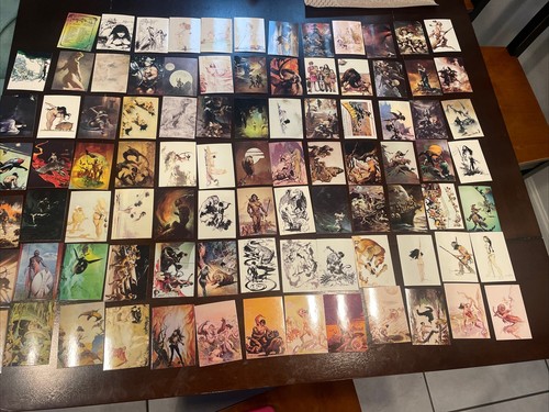 1993 Comic Images FRANK FRAZETTA II 2 Fantasy Sammelkarte Komplettset 1-90 *S7