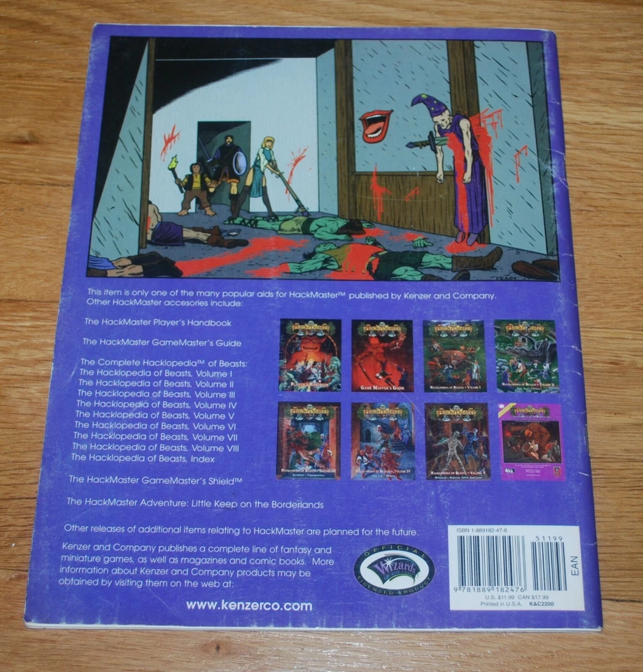 Hackmaster RPG Quest for the Unknown B1 AD&D 1e Kenzer OSR Foto 2 de 2