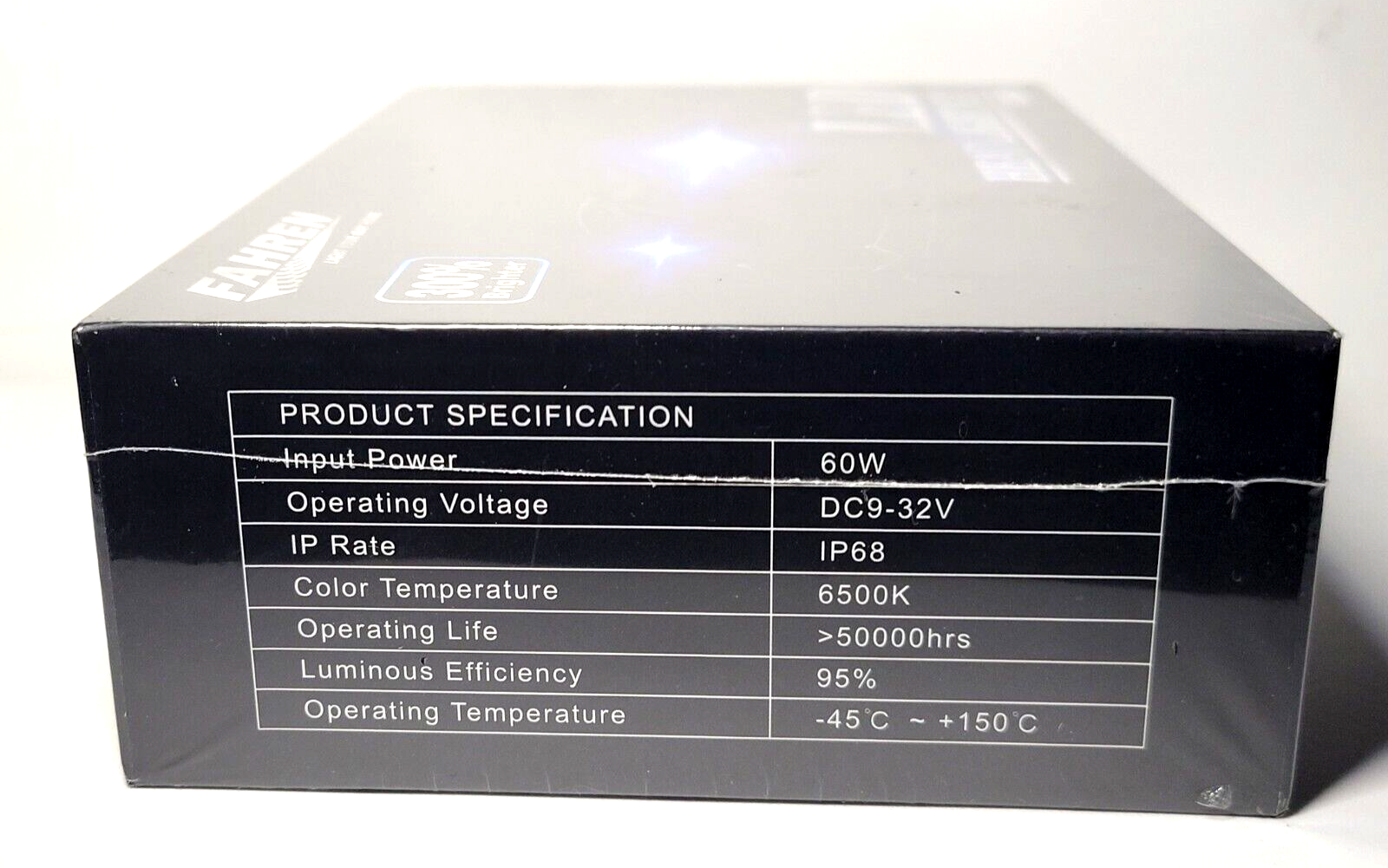 High Performance Fahren LED Lighting Kit Model F6A 60W H8/H9/H11 60W